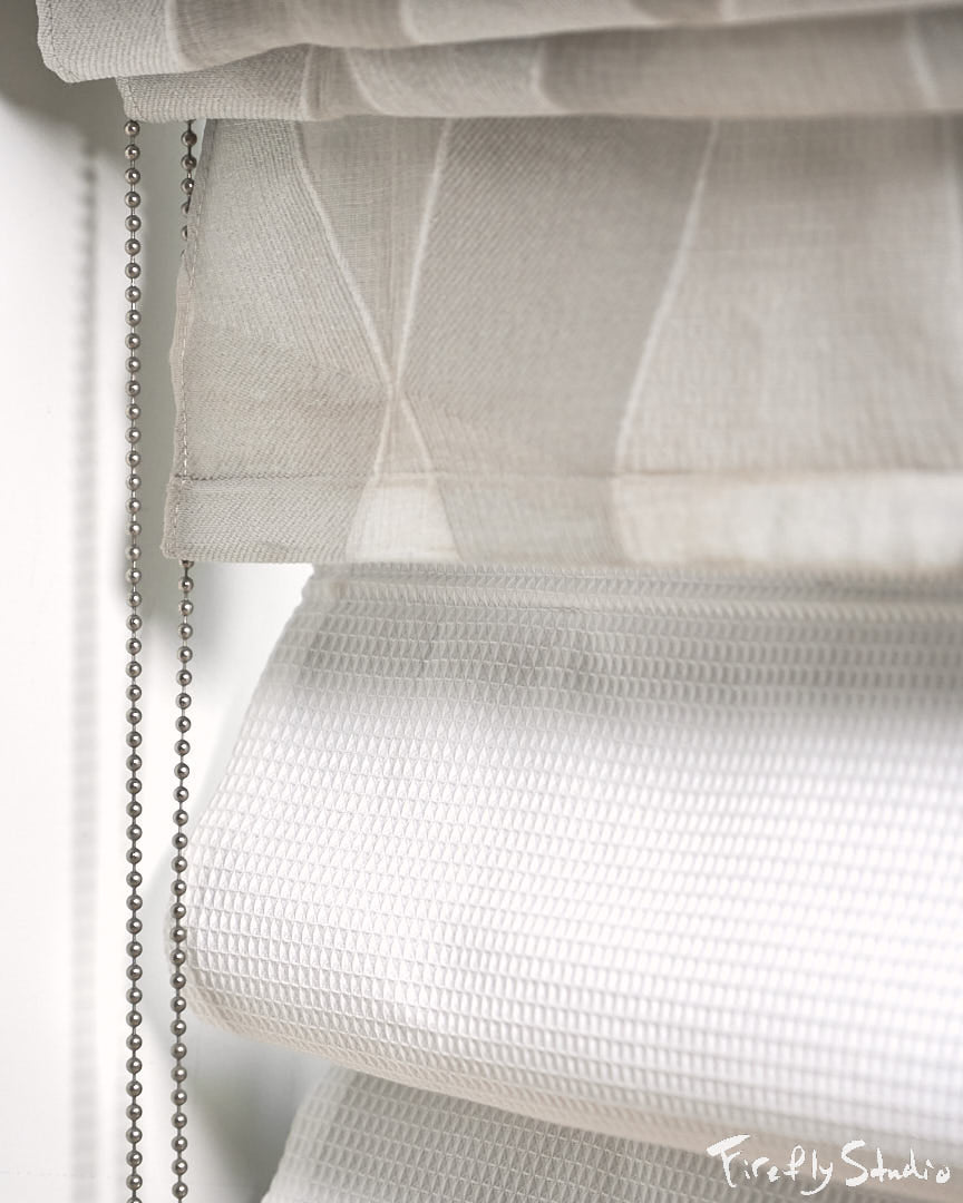 Тюлеві римські штори